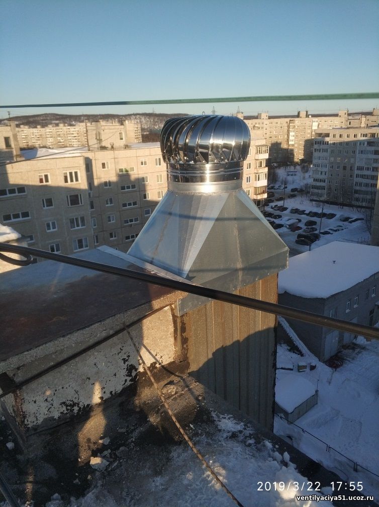 Вентиляция Мурманск турбодефлектор на крупской
